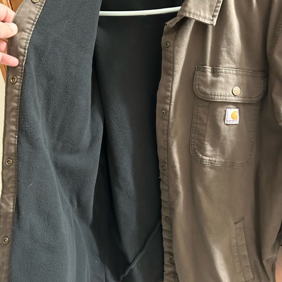 Carhartt Women’s Brown Shirt Jacket XL - Picture 2 of 4